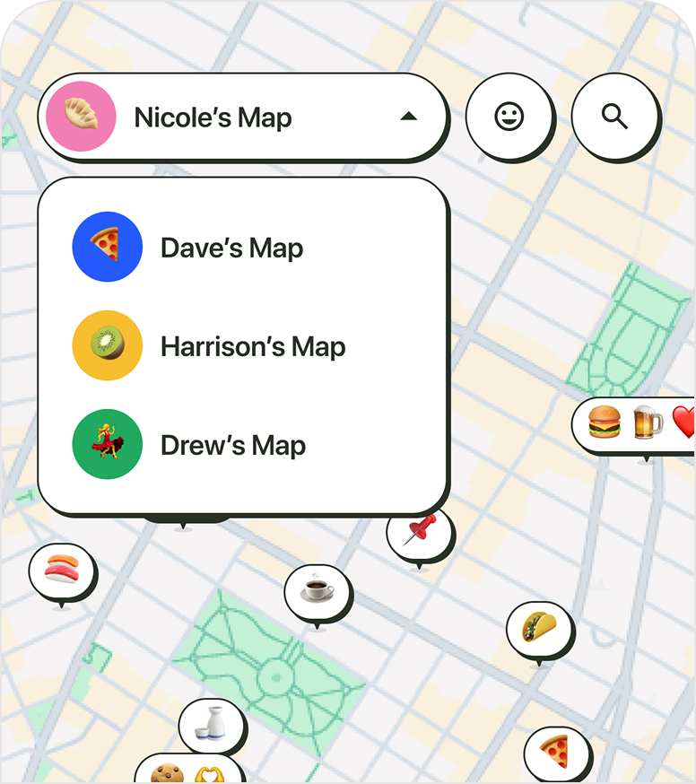Map Sharing (coming soon)